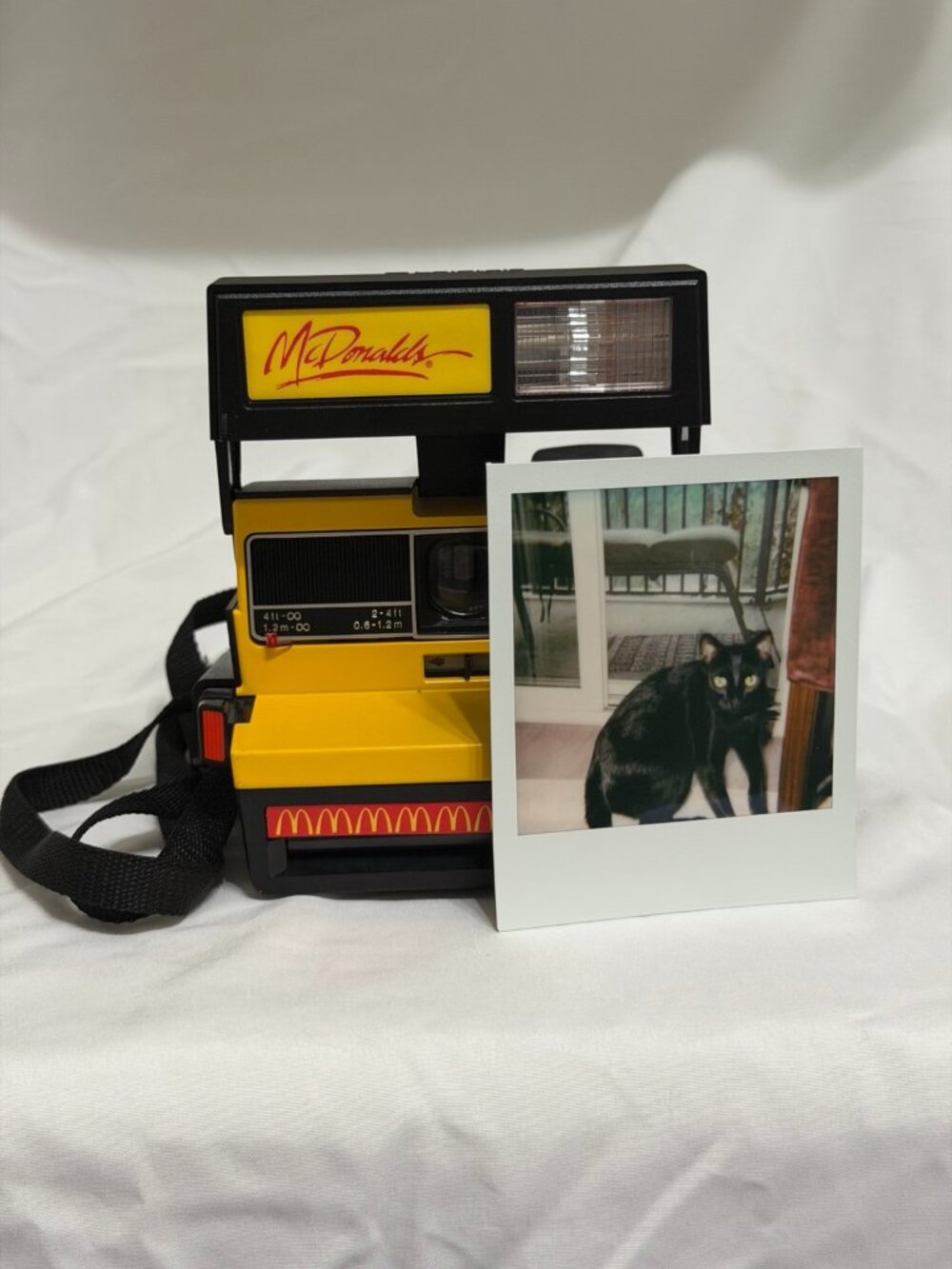 Vintage McDonald's Polaroid 600 Instant Camera Tested Working Rare Promo